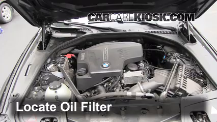 Oil & Filter Change BMW 528i xDrive (2010-2017) - 2012 BMW 528i xDrive